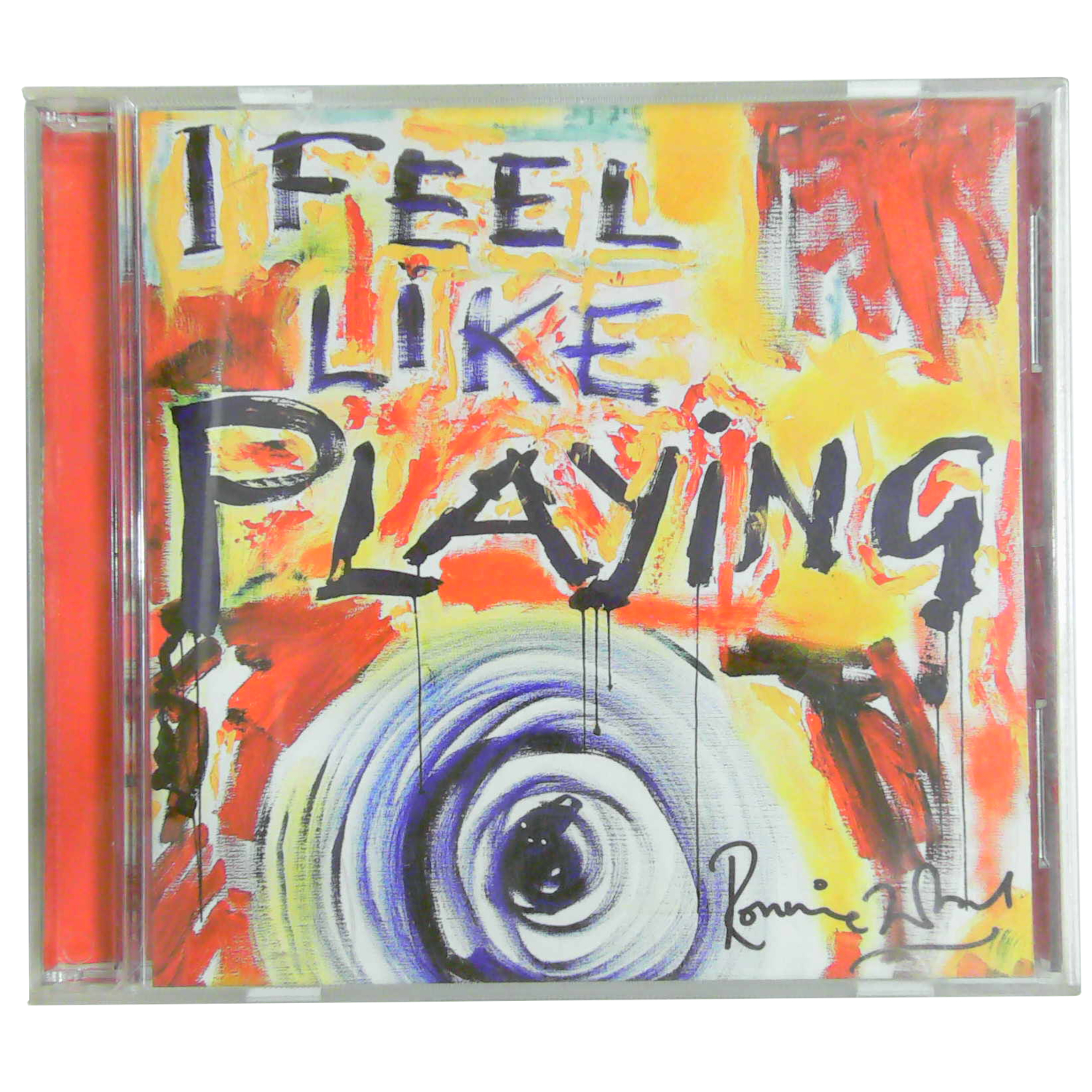 Front Picture of CD - Ronnie Wood - I Feel Like Playing